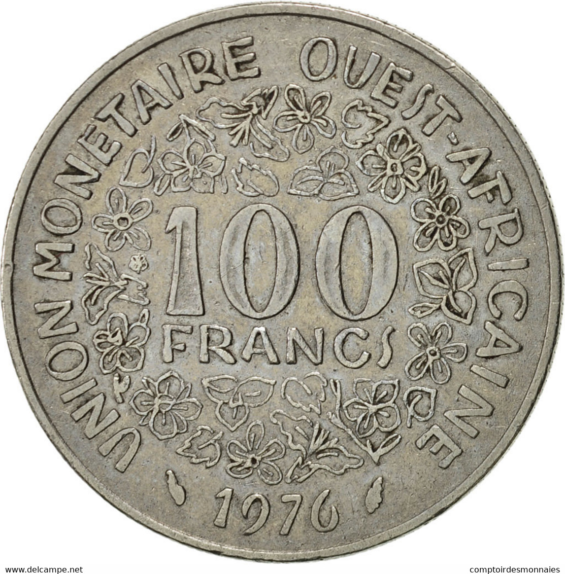 Monnaie, West African States, 100 Francs, 1976, Paris, TTB+, Nickel, KM:4 - Côte-d'Ivoire