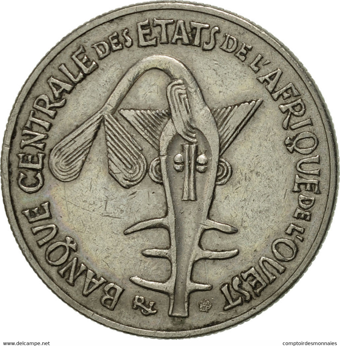 Monnaie, West African States, 50 Francs, 1989, Paris, TTB+, Copper-nickel, KM:6 - Côte-d'Ivoire