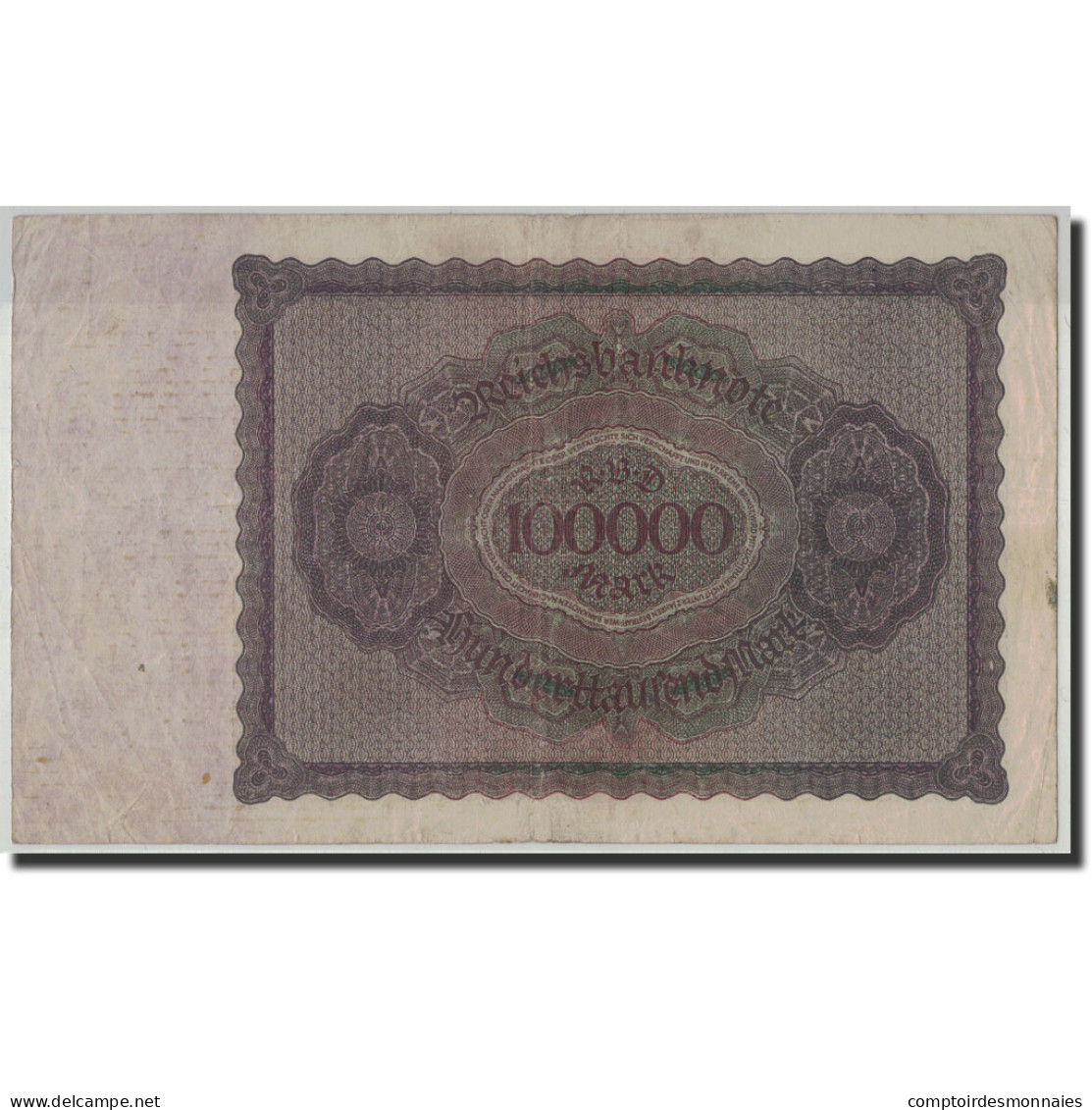 Billet, Allemagne, 100,000 Mark, 1923, 1923-02-01, KM:83a, TB - 10000 Mark