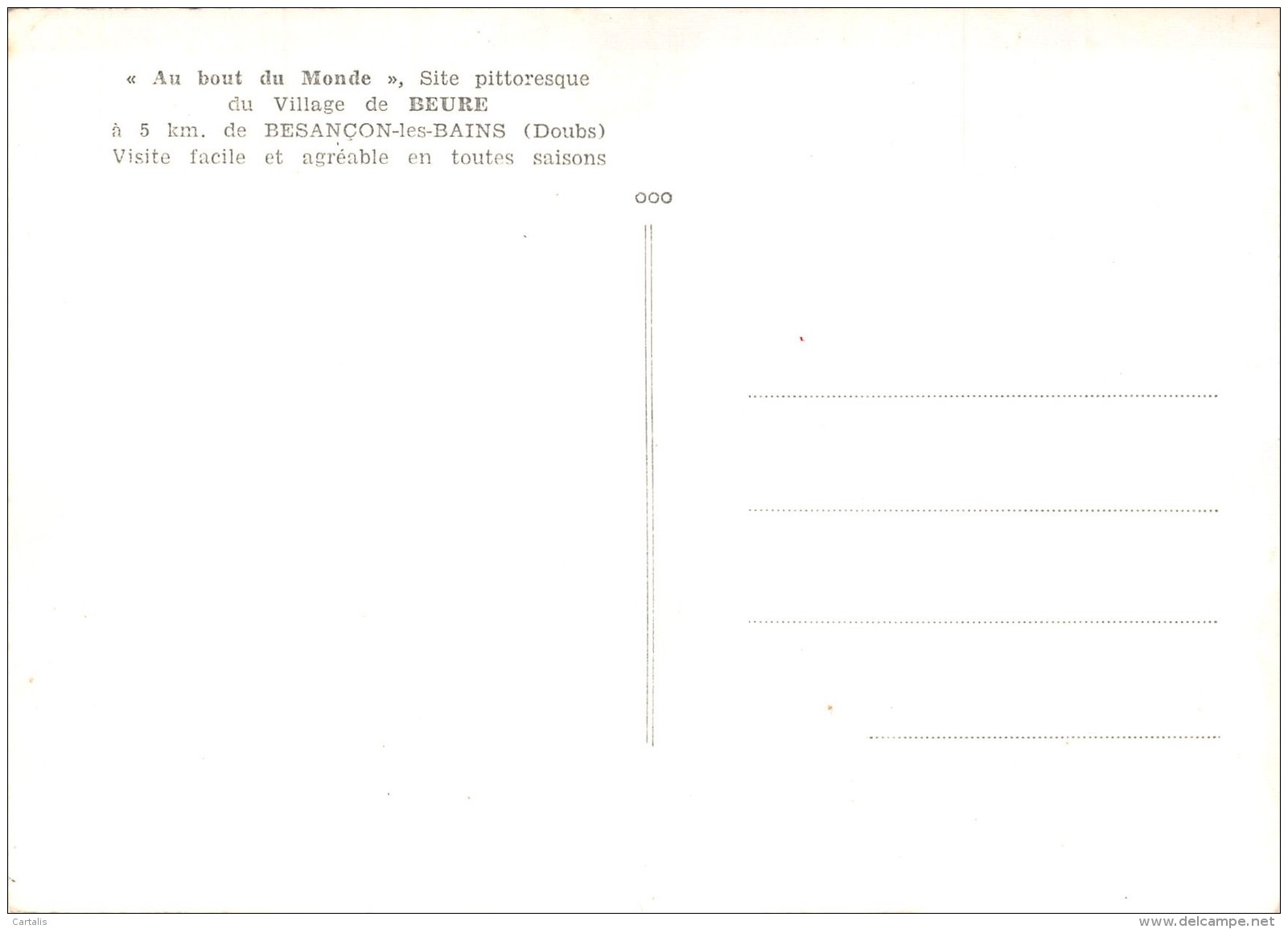 25-BEURE-N°386-D/0179 - Autres & Non Classés