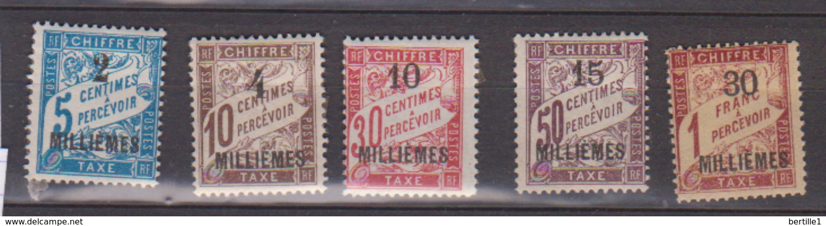 ALEXANDRIE           N°    TAXE 1/5     NEUF AVEC CHARNIERES        ( Ch    58     ) - Neufs