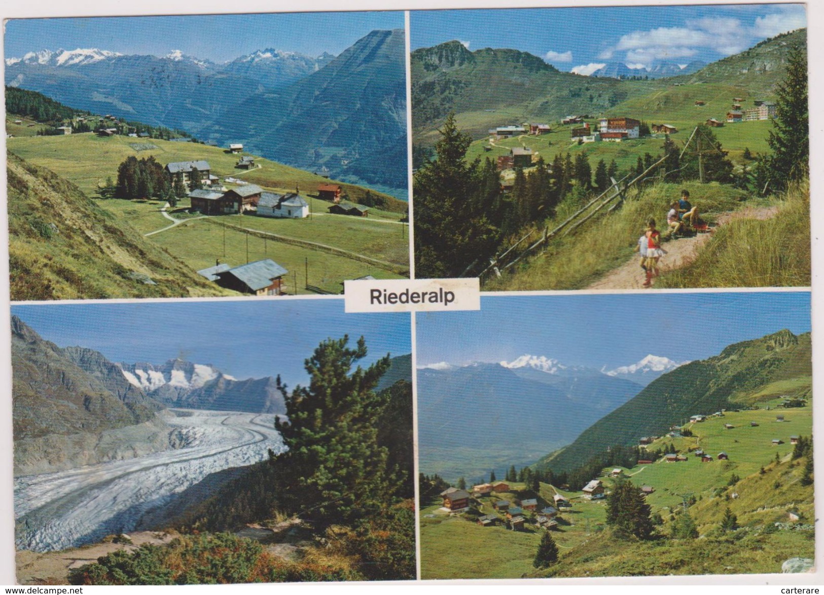 SUISSE,SWITZERLAND,SWISS, HELVETIA,SCHWEIZ,SVIZZERA,VALAIS,RIEDERALP,RAROGNE ORIENTAL - Rarogne