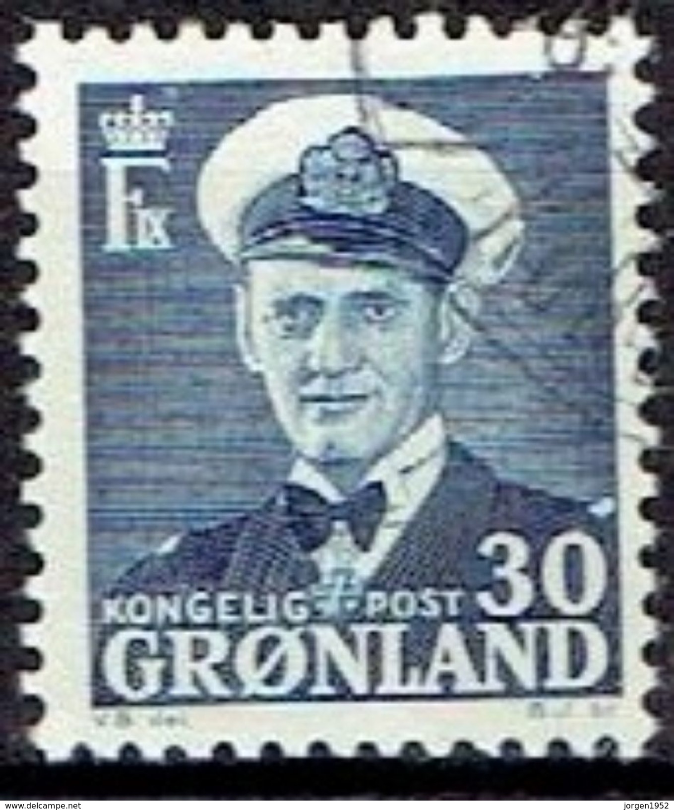 GREENLAND  # FROM 1953  STAMPWORLD 36 - Usados