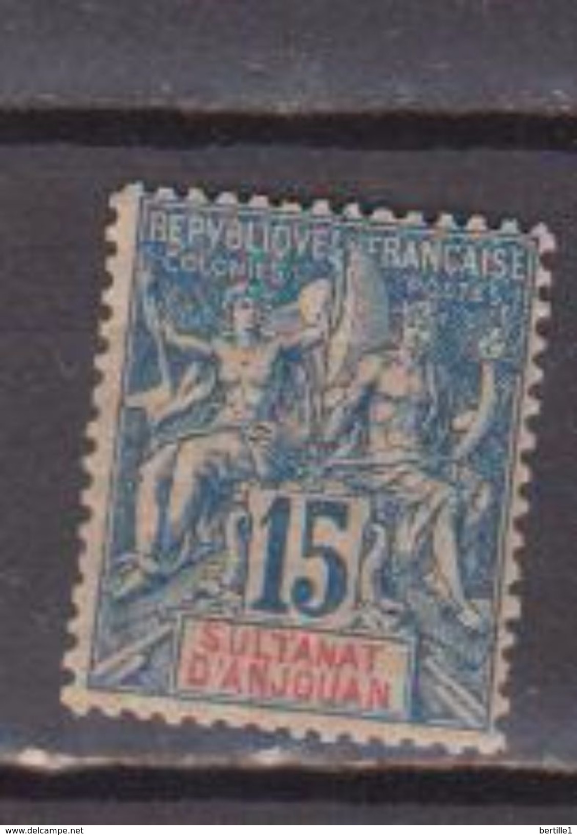 ANJOUAN                N°  6     NEUF AVEC CHARNIERES        ( Ch     93  ) - Unused Stamps