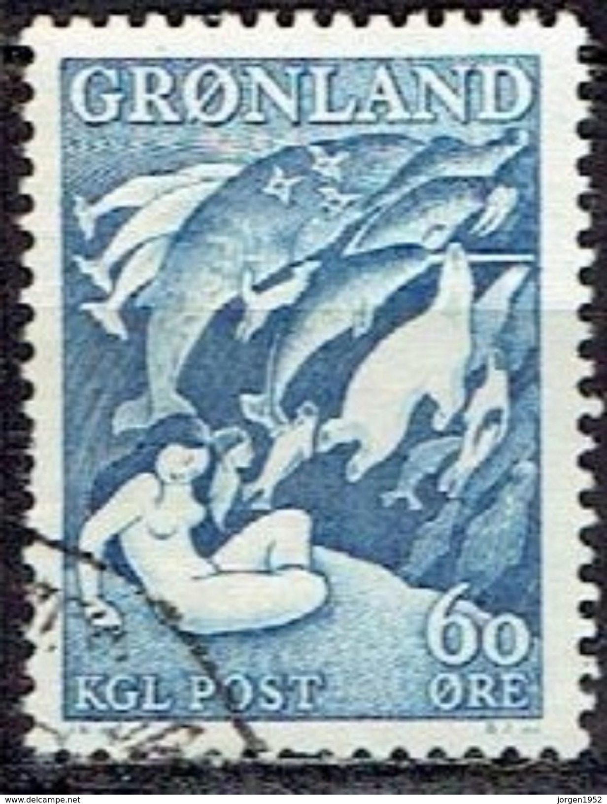 GREENLAND  # FROM 1957  STAMPWORLD 39a - Used Stamps