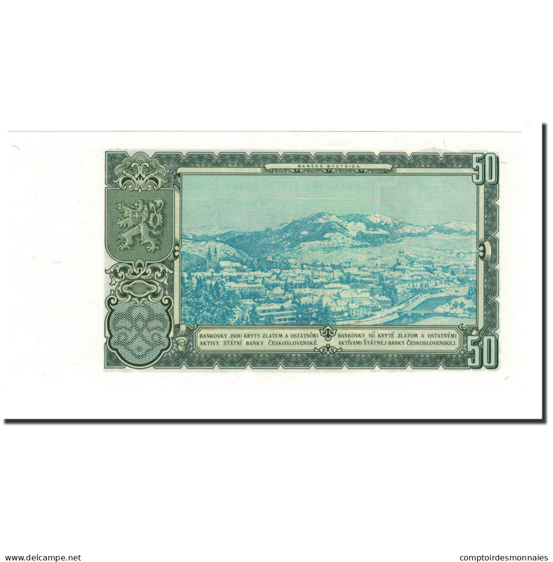 Billet, Tchécoslovaquie, 50 Korun, 1953, KM:85b, NEUF - Tchécoslovaquie