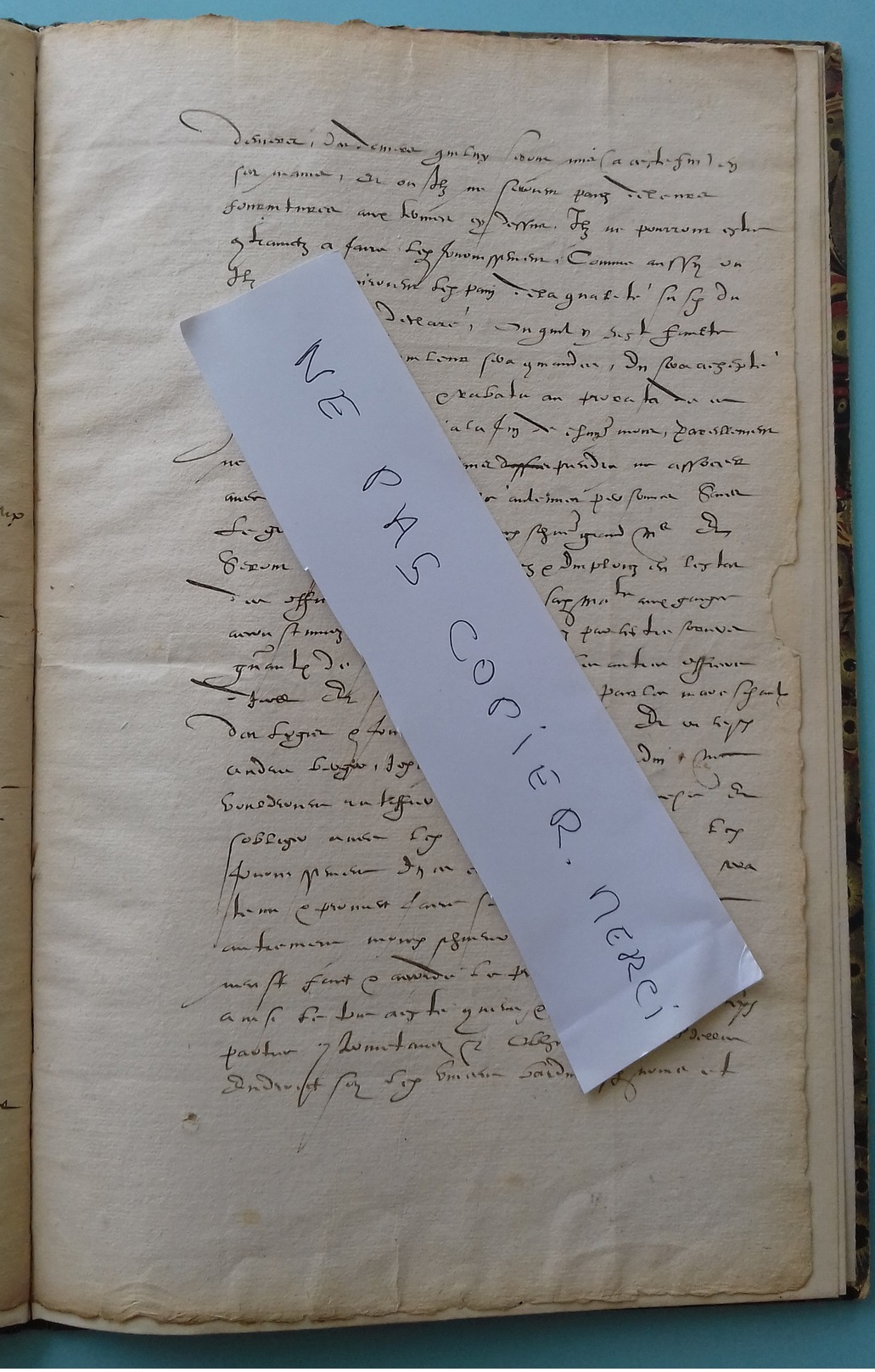 Très Rare Contrat Entre La MAISON DU Roy Louis XIII 1615 Et Un Boulanger  Contrat Qui Engage Le Boulanger Bardin à Fourn - Historical Documents