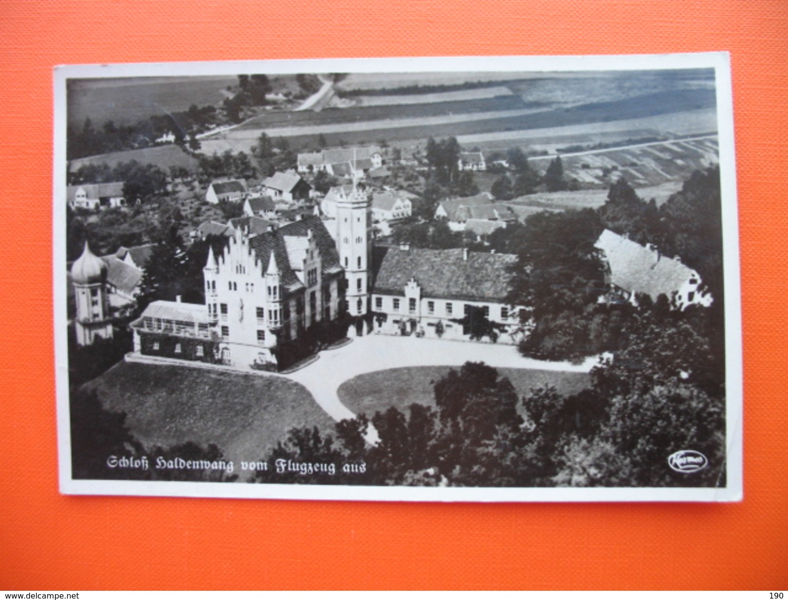 Schloss Haldenwang Vom Flugzeug Aus - Günzburg