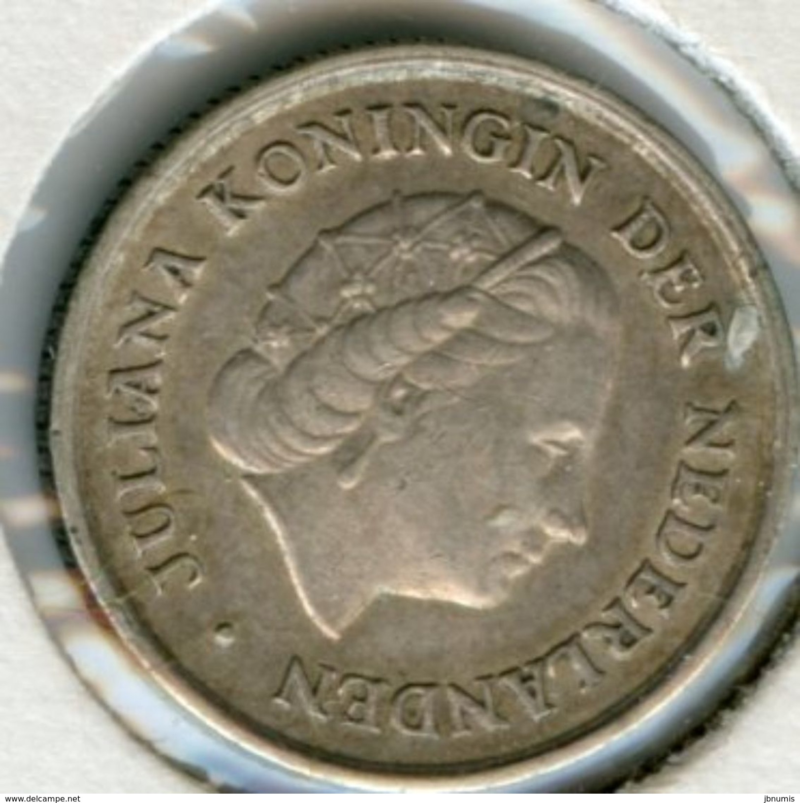 Antilles Neérlandaises Netherlands Antilles 1/10 Gulden 1966 Argent KM 3 - Antilles Néerlandaises