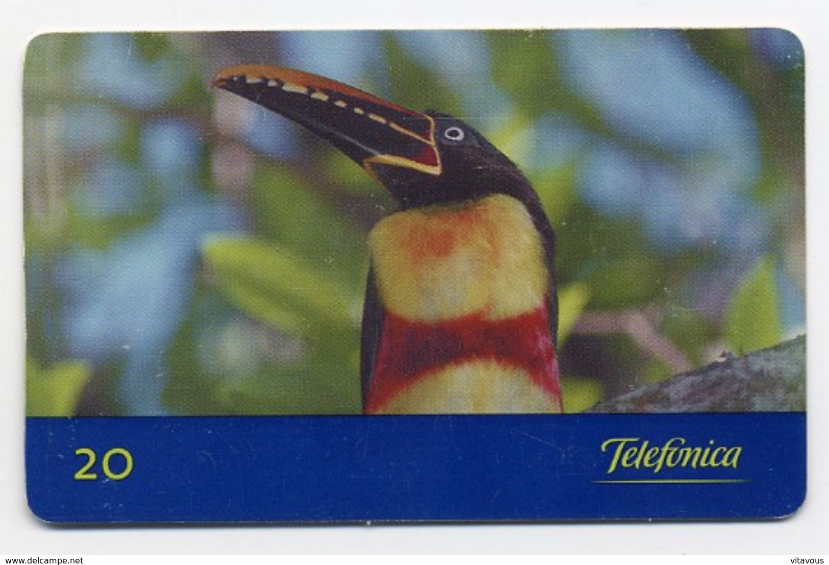 Oiseau Bird Vogel Télécarte Phonecard Telefonkarte (S.512) - Brasilien