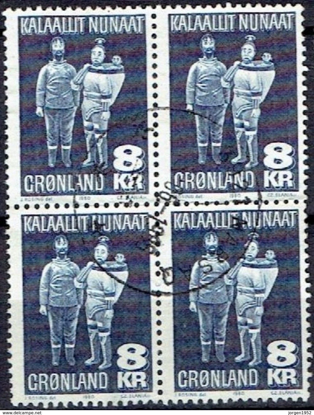 GREENLAND  # FROM 1980 STAMPWORLD  119 - Gebruikt