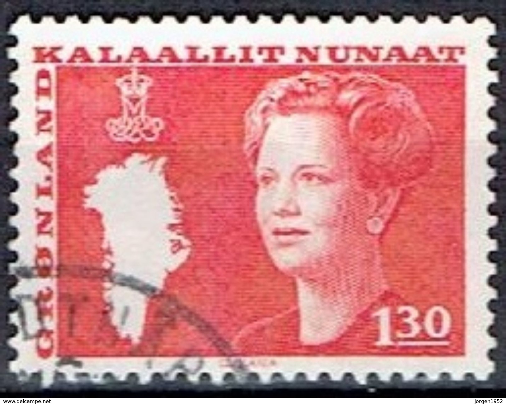 GREENLAND  # FROM 1980 STAMPWORLD  121 - Gebruikt