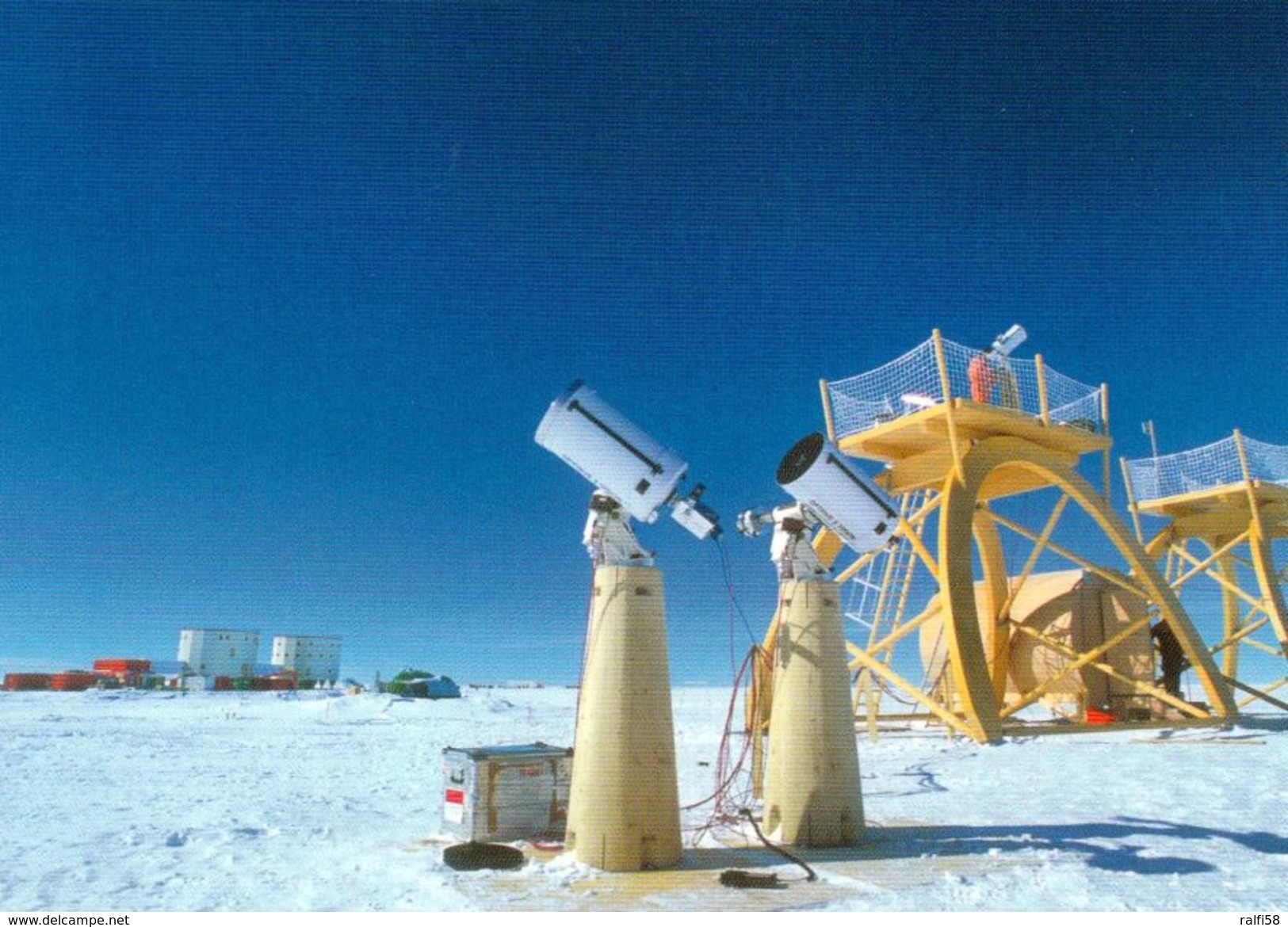 1 AK Antarktis Antarctica * Dome Concordia - Ground And Platform Telescopes * - Sonstige & Ohne Zuordnung