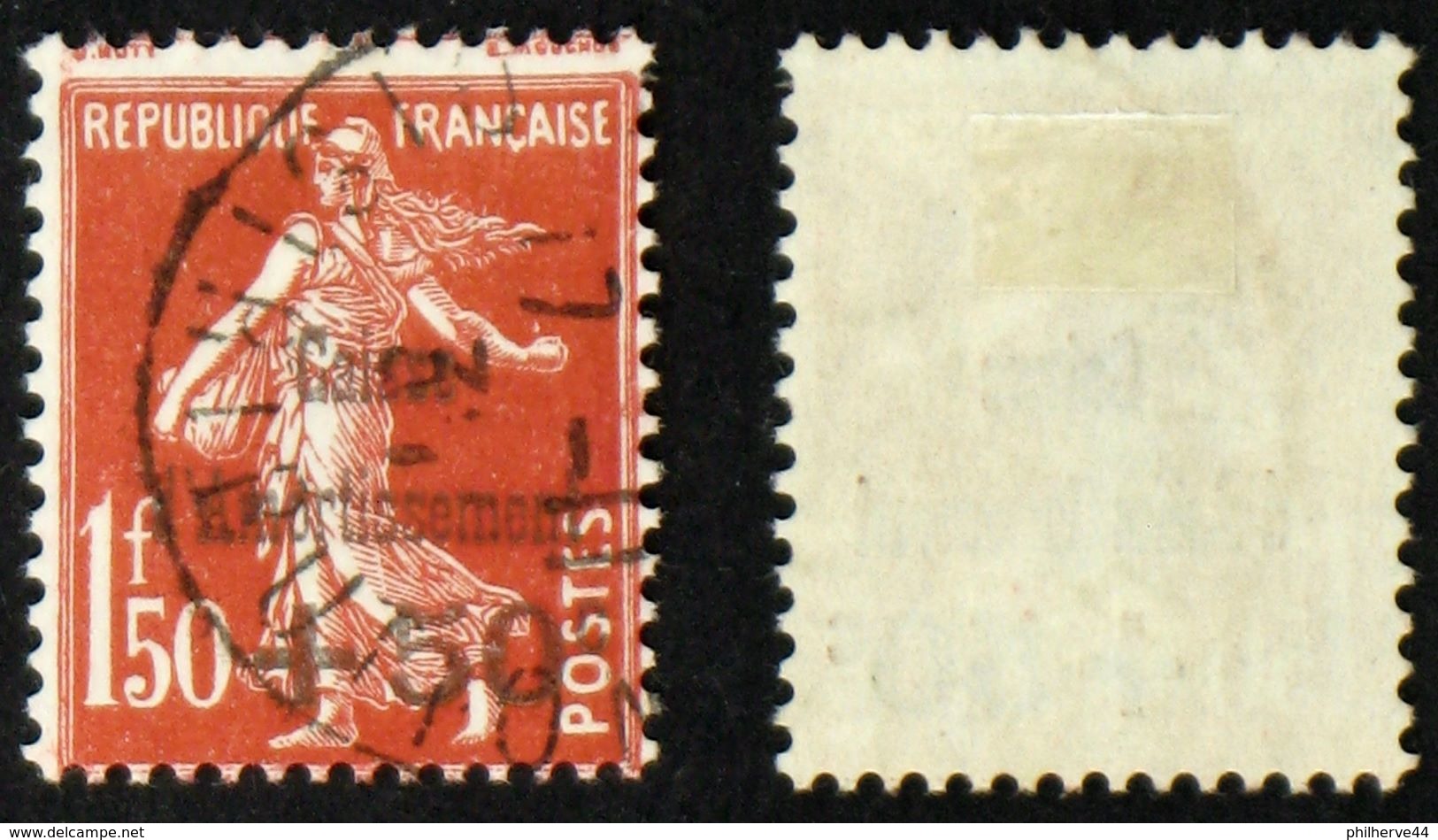 N° 277 CAISSE AMORTISSEMENT Oblit époque 1931 TB Cote 110€ Signé Calves - Used Stamps