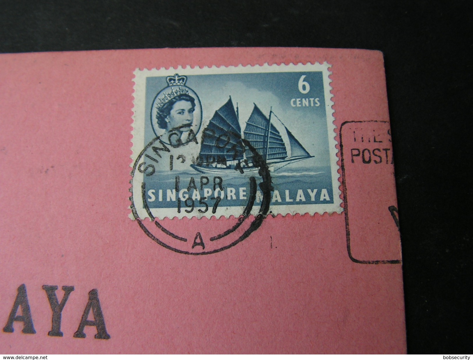 Radio Malaya Card 1957 - Malayan Postal Union