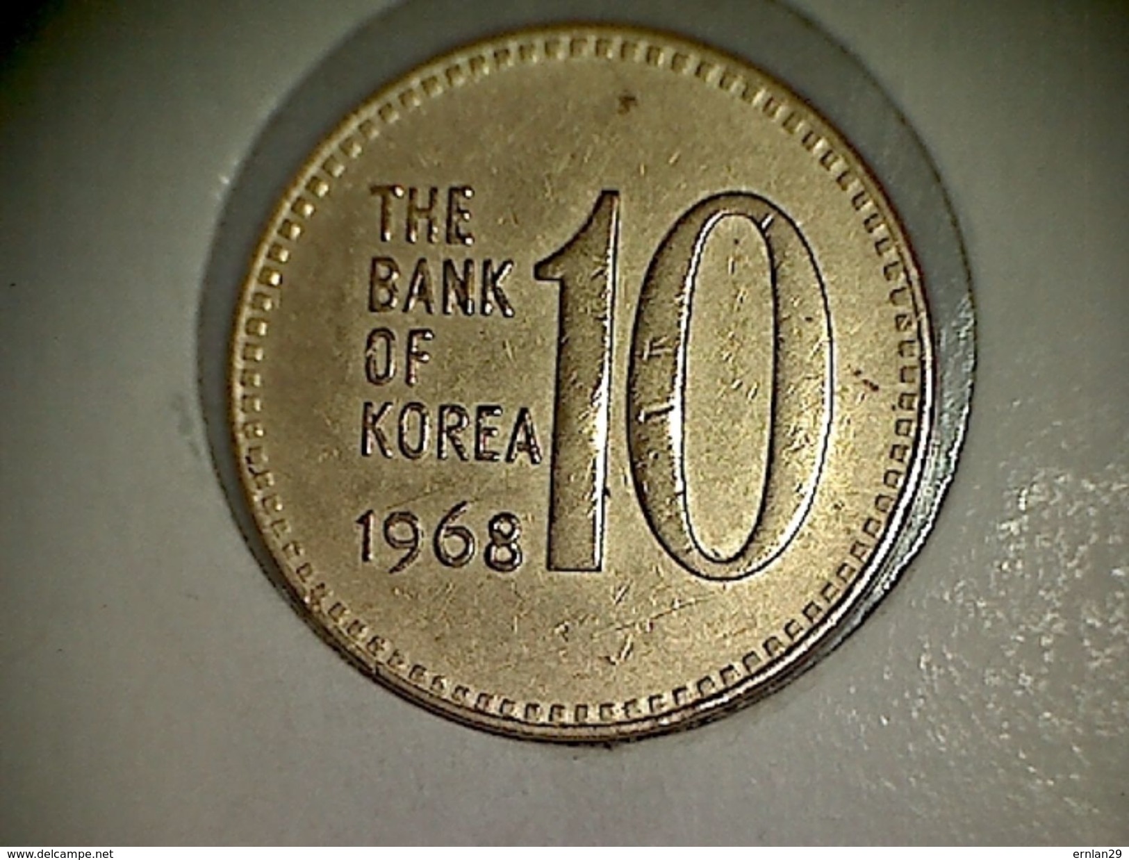 Korea - Sud 10 Won 1968 - Corée Du Sud