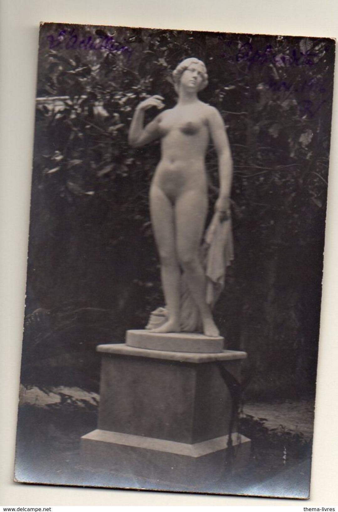 Corfou (Grèce) Statue     (nov 1916) (PPP5886) - Grecia