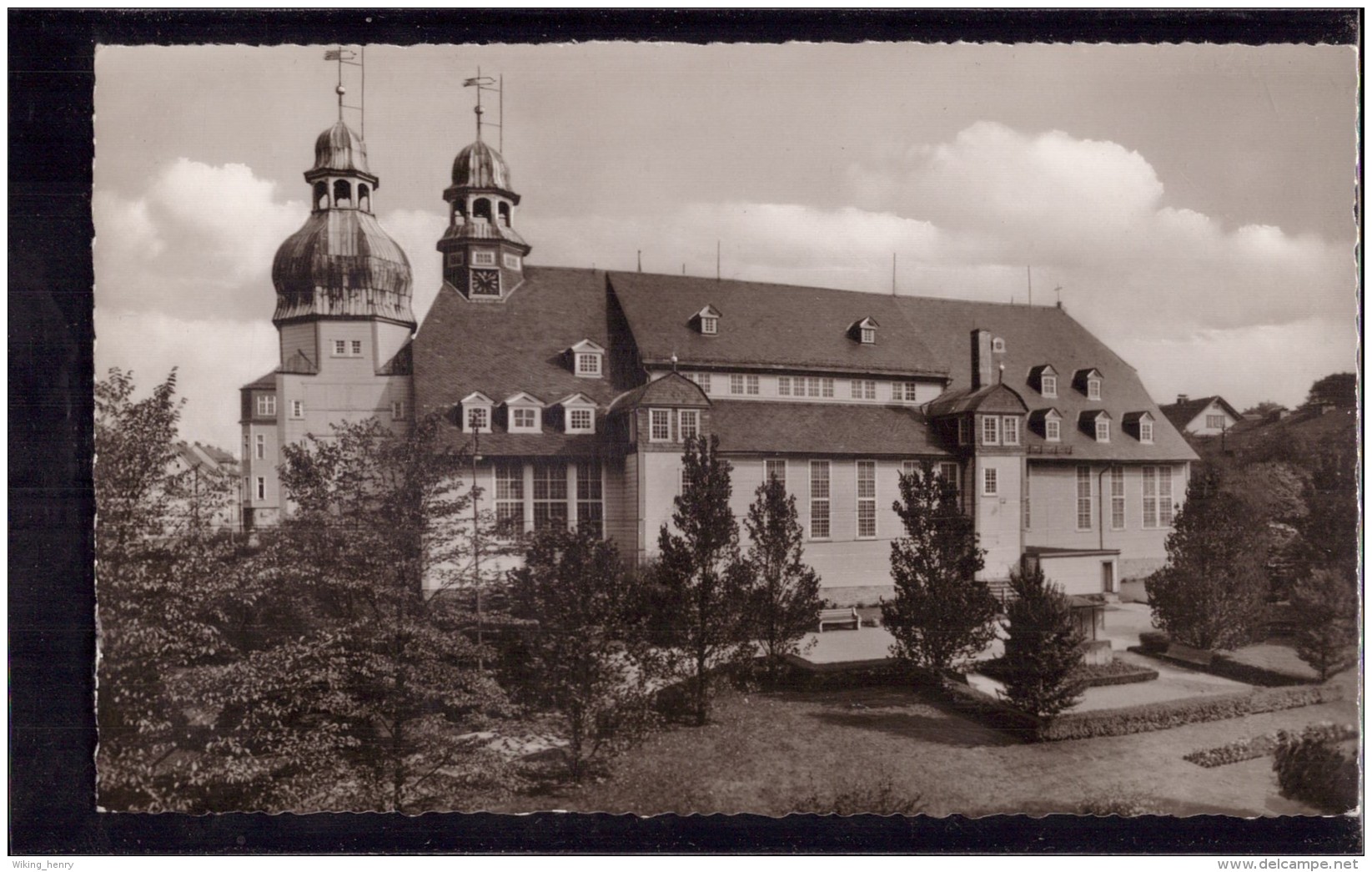 Clausthal Zellerfeld - S/w Marktkirche Zum Heiligen Geist 5 - Clausthal-Zellerfeld