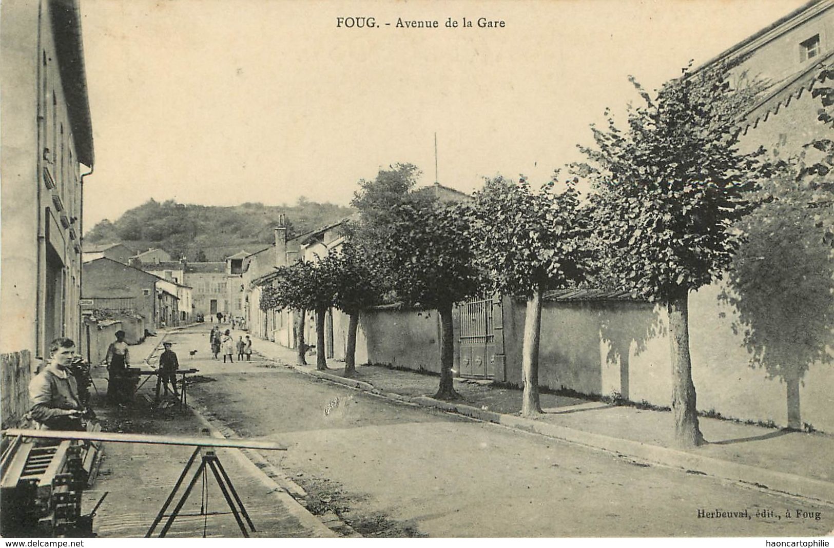 54:Foug  : Avenue De La Gare - Foug