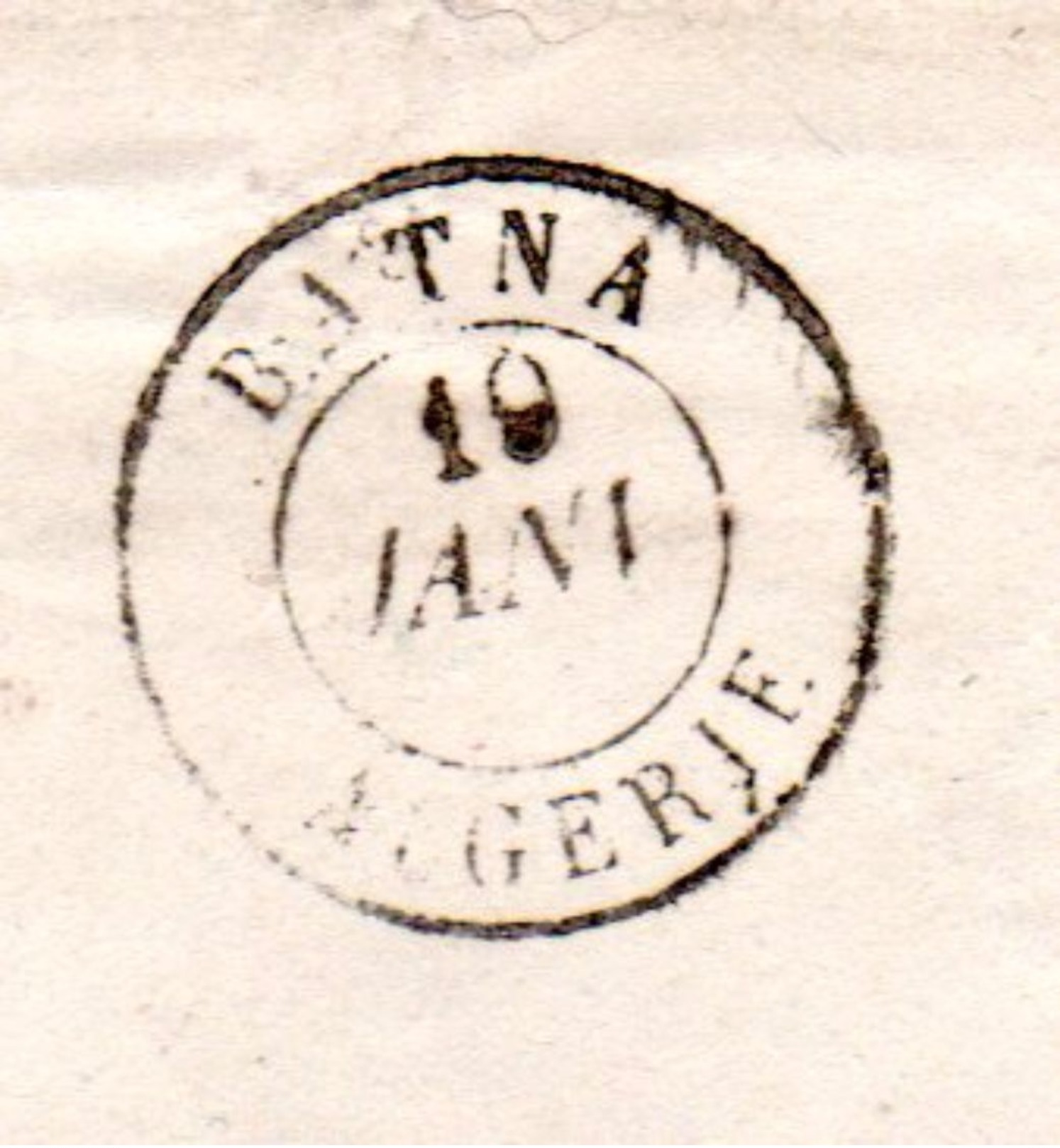 Lettre De BETNA - Algérie De 1851 Taxée - Other & Unclassified