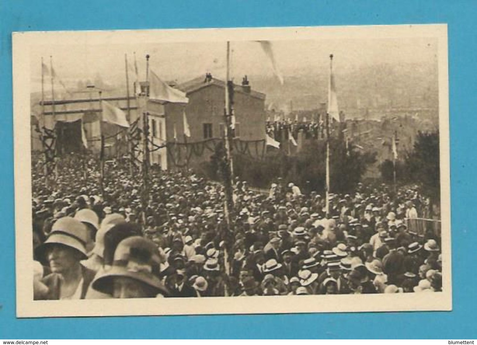 CPSM Fêtes Du Couronnement De Juin 1931 N-D. De La Garde MARSEILLE 13 - Notre-Dame De La Garde, Funicular Y Virgen