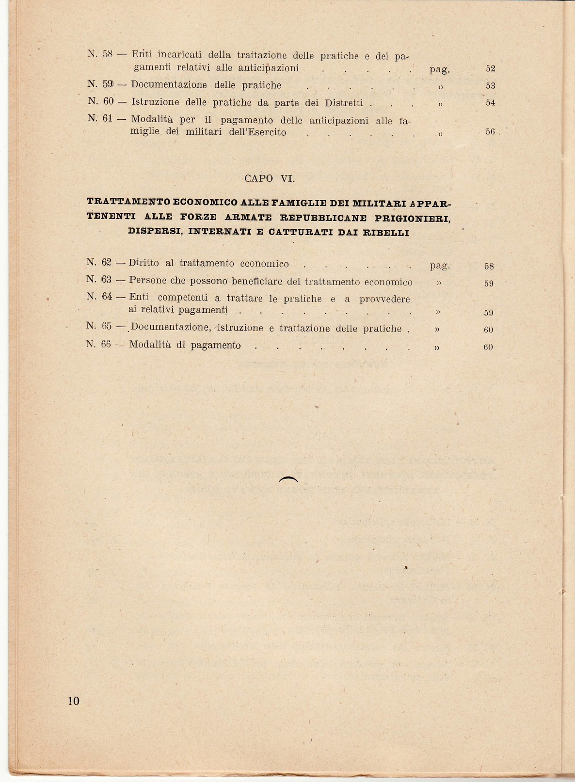 L577 RSI DISPOSIZIONI ASSISTENZA FAMIGLIE MILITARI RACCOLTA  - PAGINE 95 - Weltkrieg 1939-45