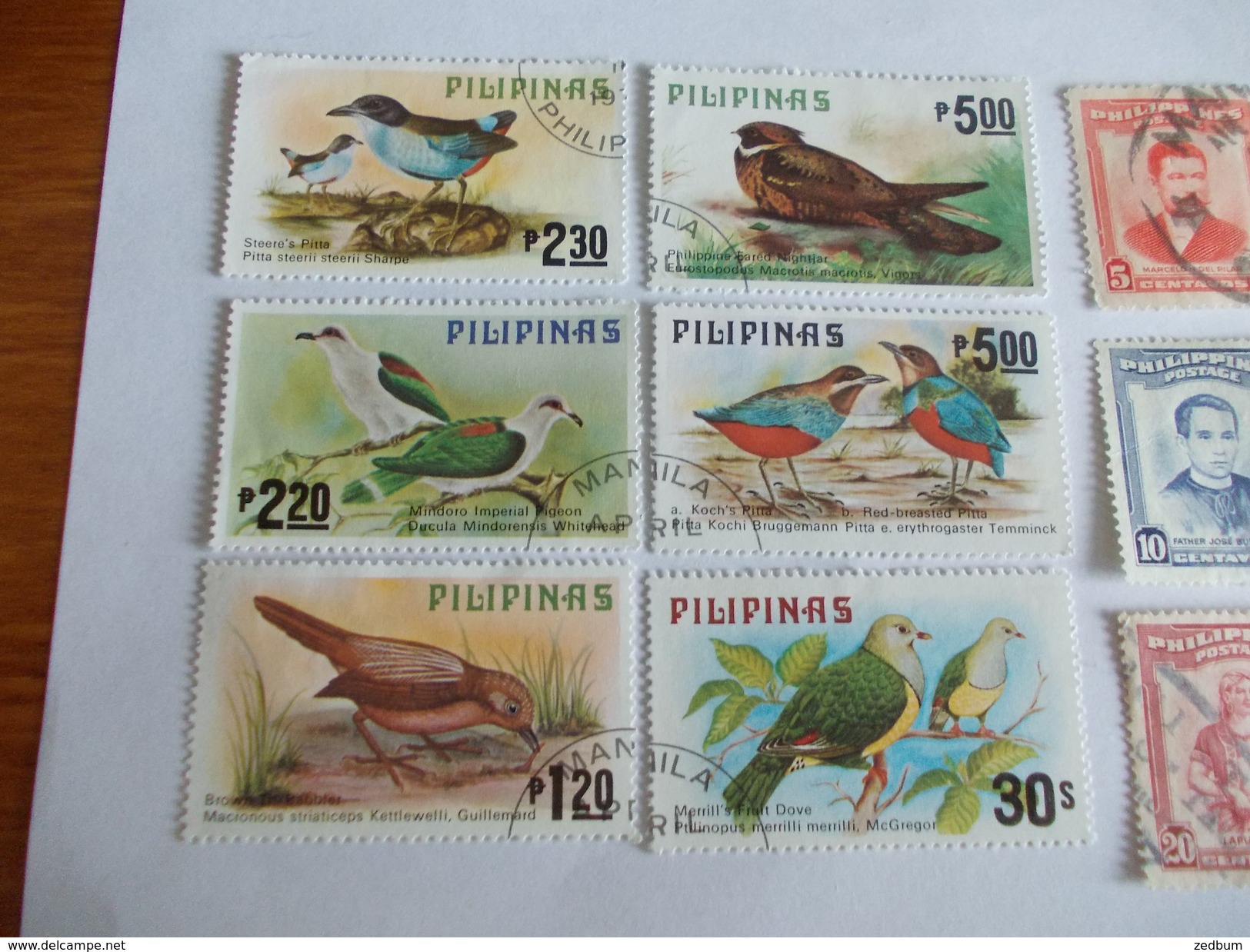 TIMBRE Philippines Pilipinas Valeur 7.60 &euro; - Philippinen