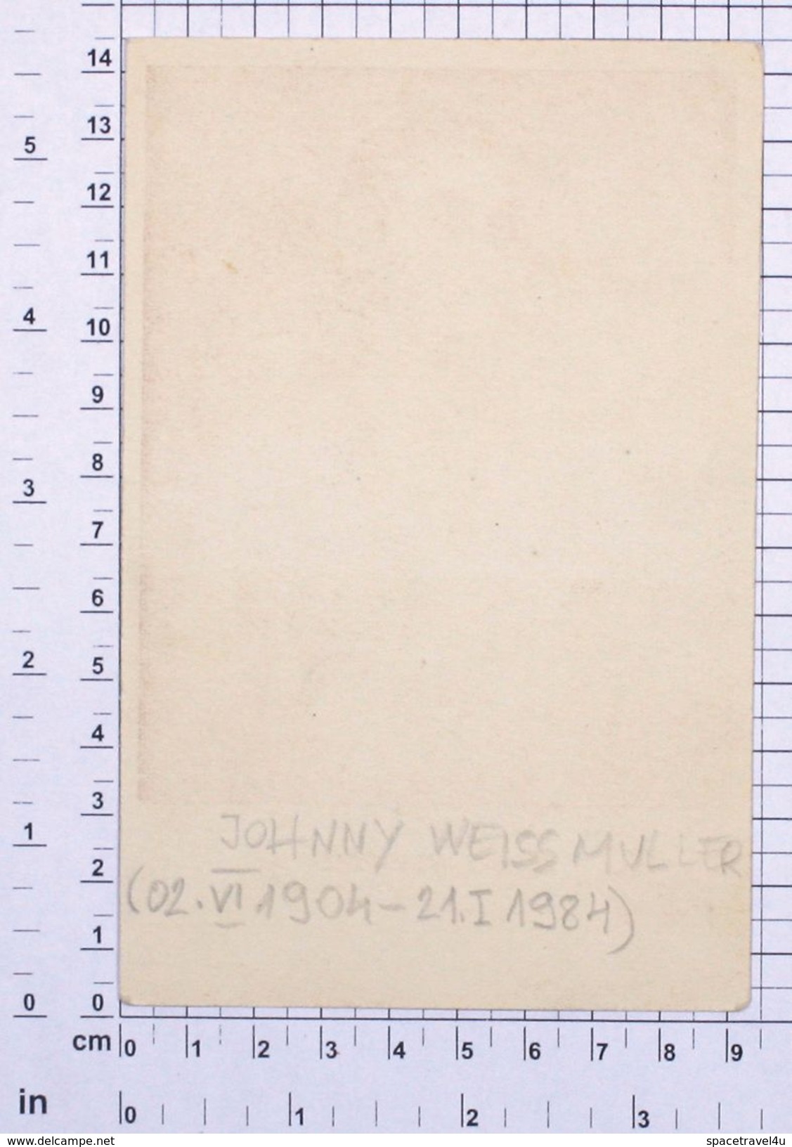 JOHNNY WEISSMULLER - Vintage PHOTO REPRINT (74-D) - Attori