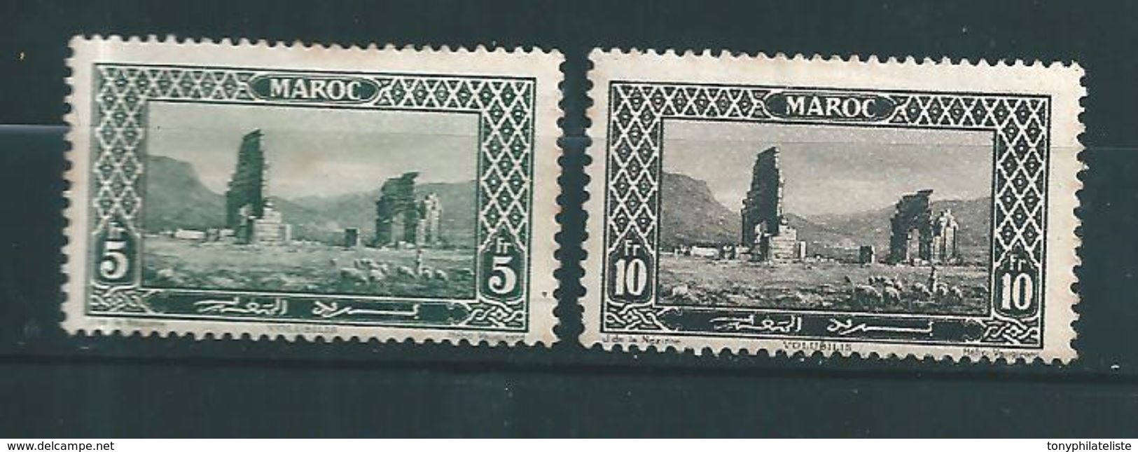 Colonie Maroc Timbres De 1923/27    N°122/23  Neufs * - Unused Stamps