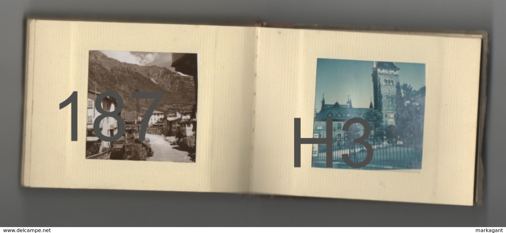 Album Of 52 Photos, Trip To Switzerland (1938). - Album & Collezioni