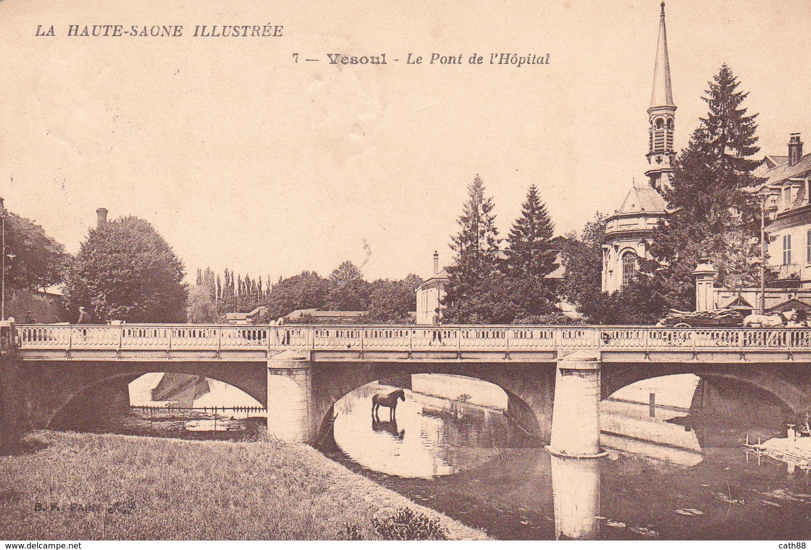 VESOUL - Le Pont De L'Hôpital - Vesoul