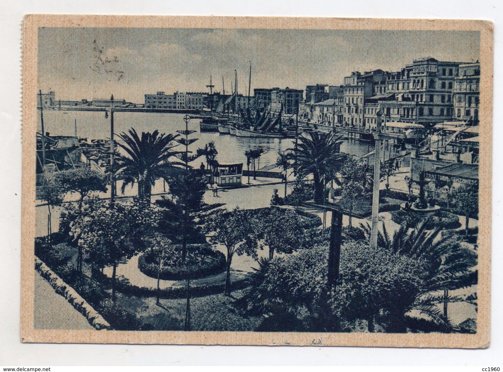 Anzio (Roma) - Giardini E Porto - Viaggiata Nel 1953 - (FDC5270) - Altri & Non Classificati