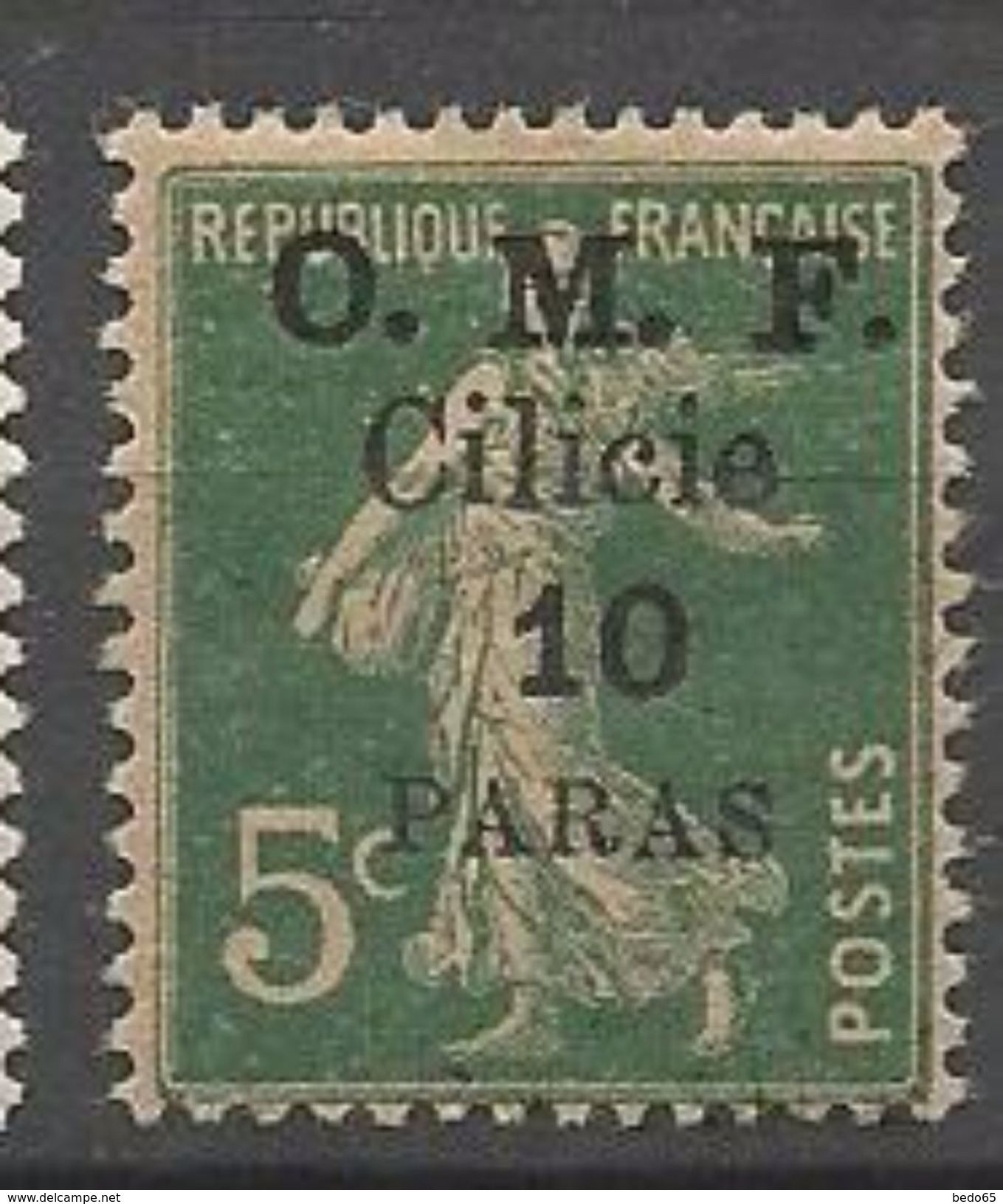 CILICIE  N°  89  NEUF* TRACE DE CHARNIERE  /  MH / - Unused Stamps