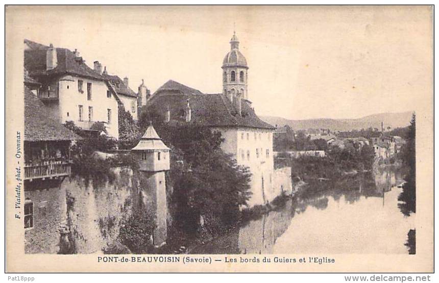 ** Lot De 2 Cartes ** 73 - PONT DE BEAUVOISIN :  Bords Du GUIERS - CPA - Savoie - Autres & Non Classés