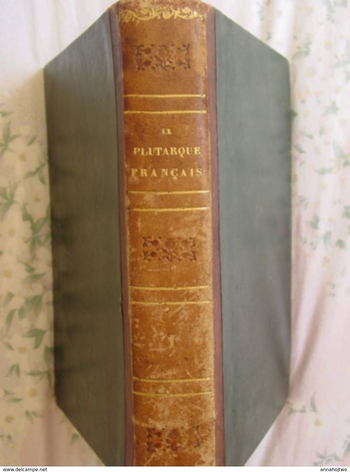 LE PLUTARQUE FRANÇAIS  Hommes & Femmes Illustres De La France.T1-MOYEN ÂGE-Armures,épées,sceptres /Ch.Martel,Charlemagne - 1801-1900