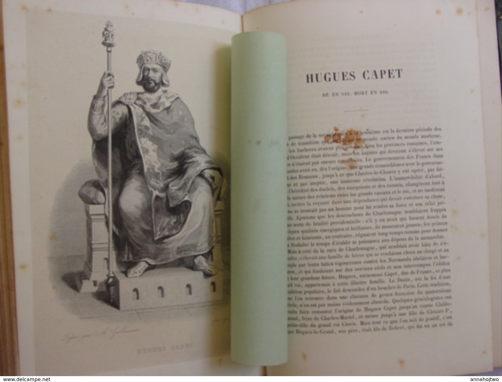 LE PLUTARQUE FRANÇAIS  hommes & femmes illustres de la France.T1-MOYEN ÂGE-Armures,épées,sceptres /Ch.Martel,Charlemagne