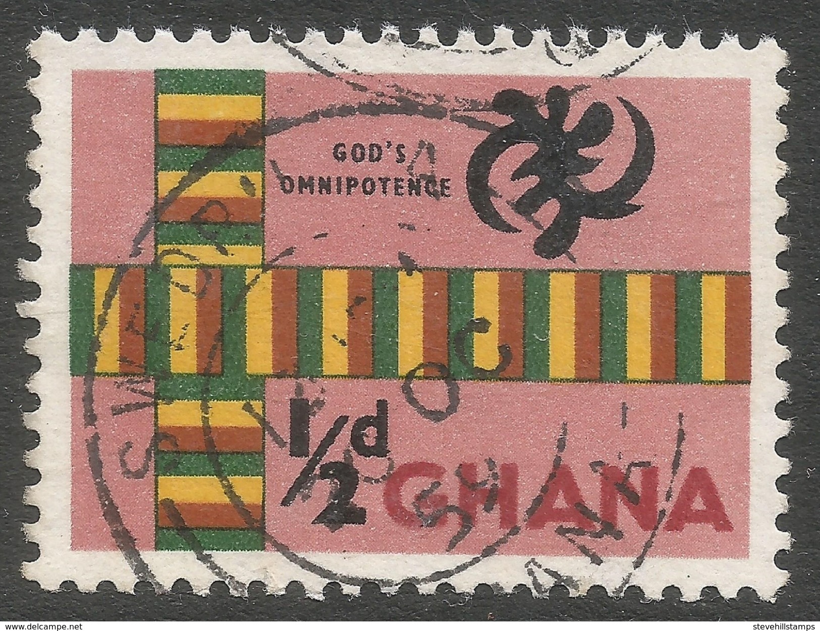 Ghana. 1959-61 Definitives. ½d Used. SG 213 - Ghana (1957-...)