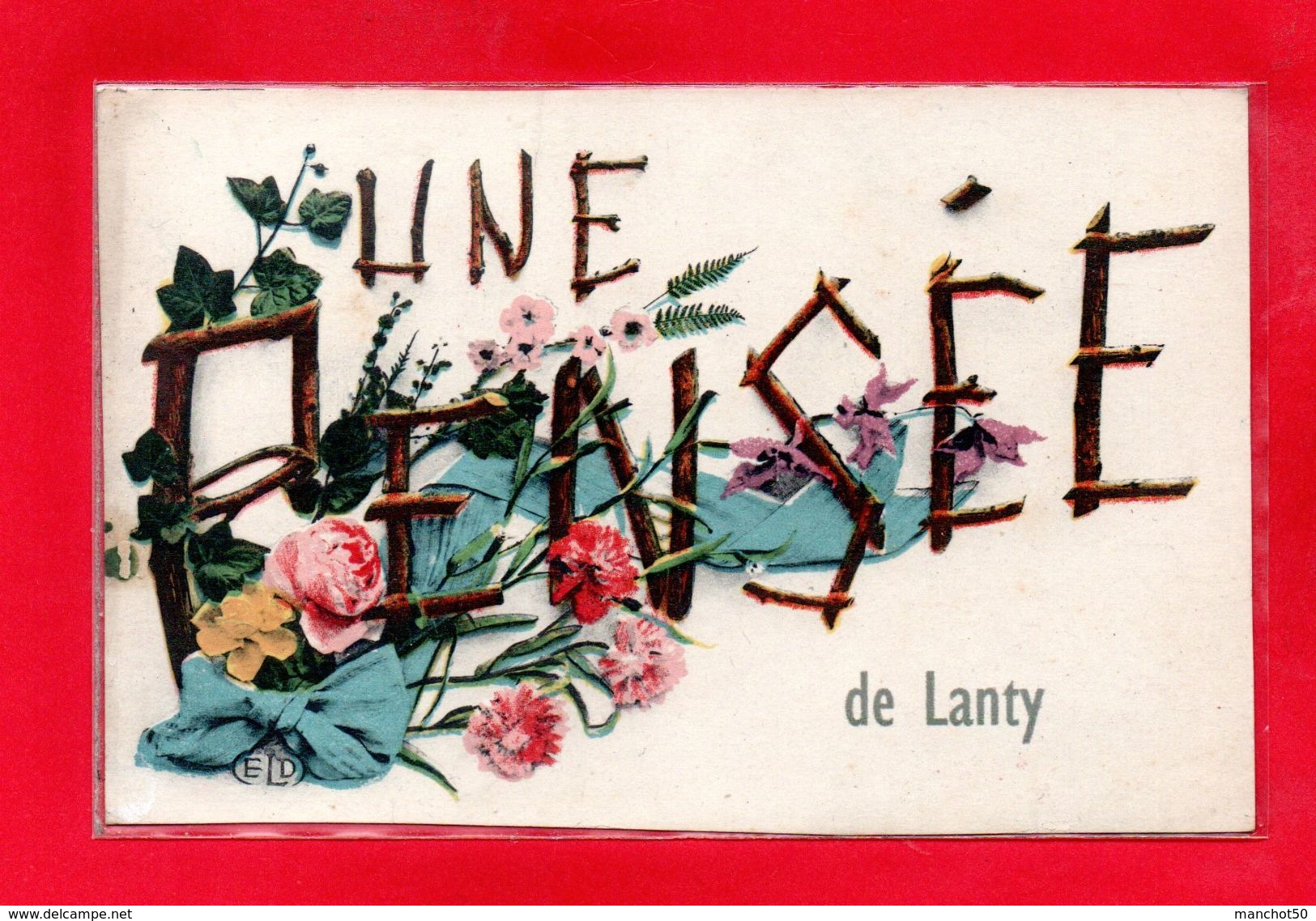 52-CPA LANTY - UNE PENSEE - Autres & Non Classés