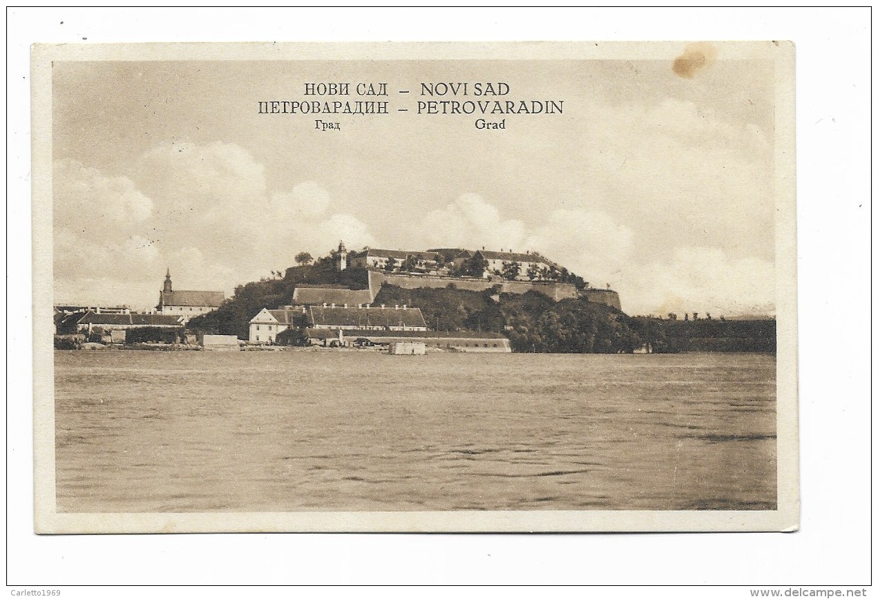 NOVI SAD - PETROVARADIN VIAGGIATA FP - Serbie