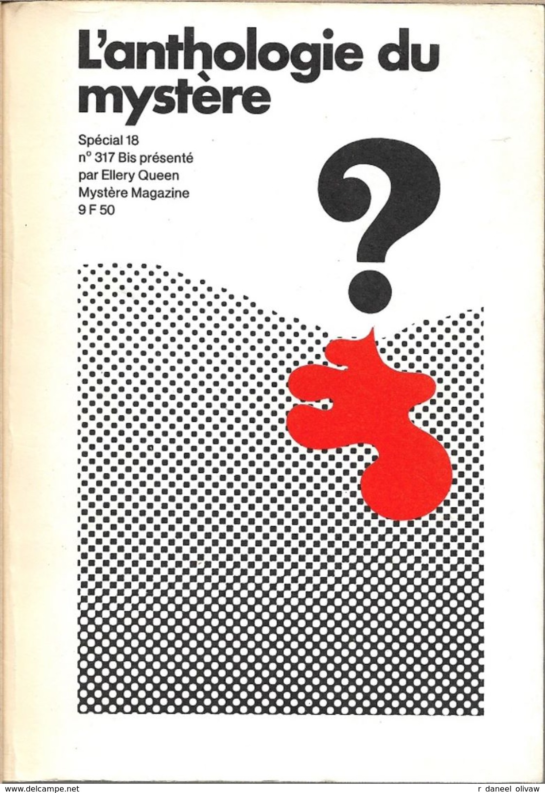 Opta, Mystère Magazine Spécial 18 - L'Anthologie Du Mystère 1974 (TBE) - Opta - Ellery Queen Magazine