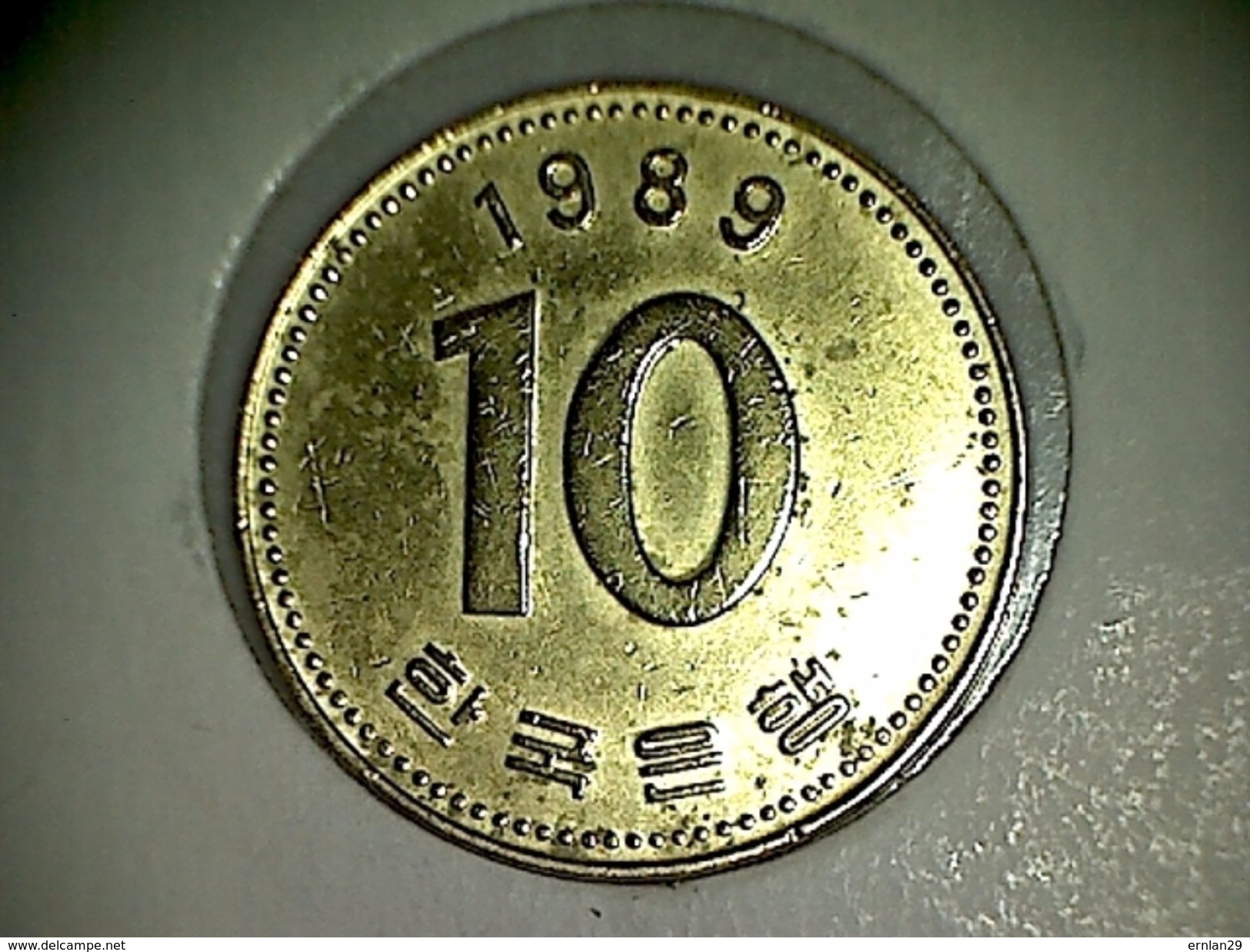 Korea - Sud 10 Won 1989 - Korea, South