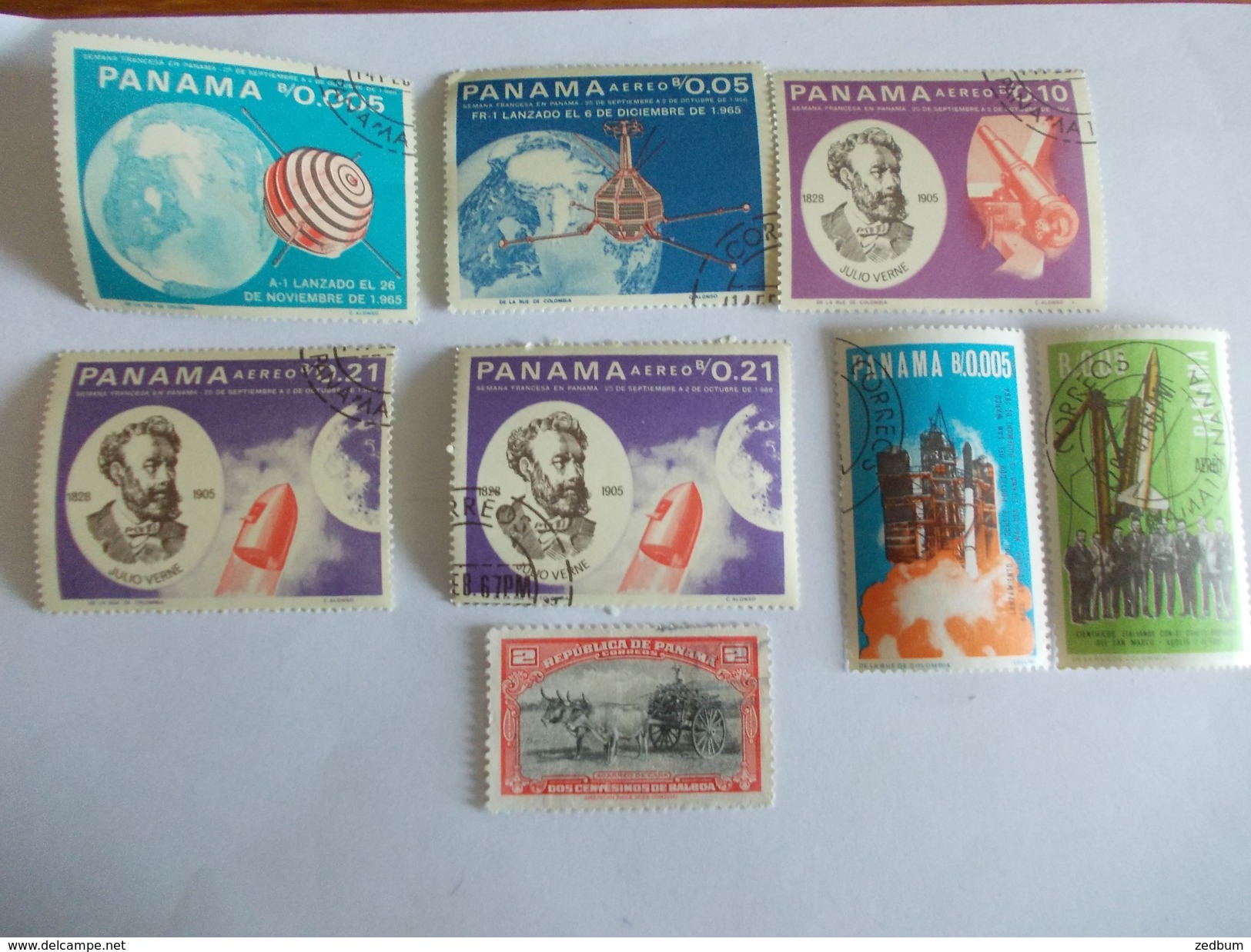 TIMBRE Panala Valeur 3.65 &euro; - Panamá
