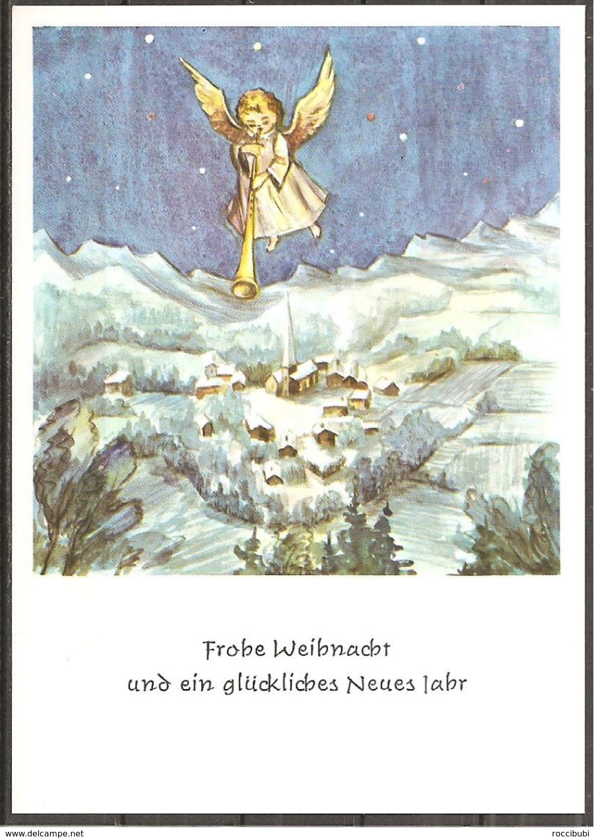 Weihnachtsfrieden, Mundgemalt Von E. Pirard, Nr.1727 - Contemporain (à Partir De 1950)