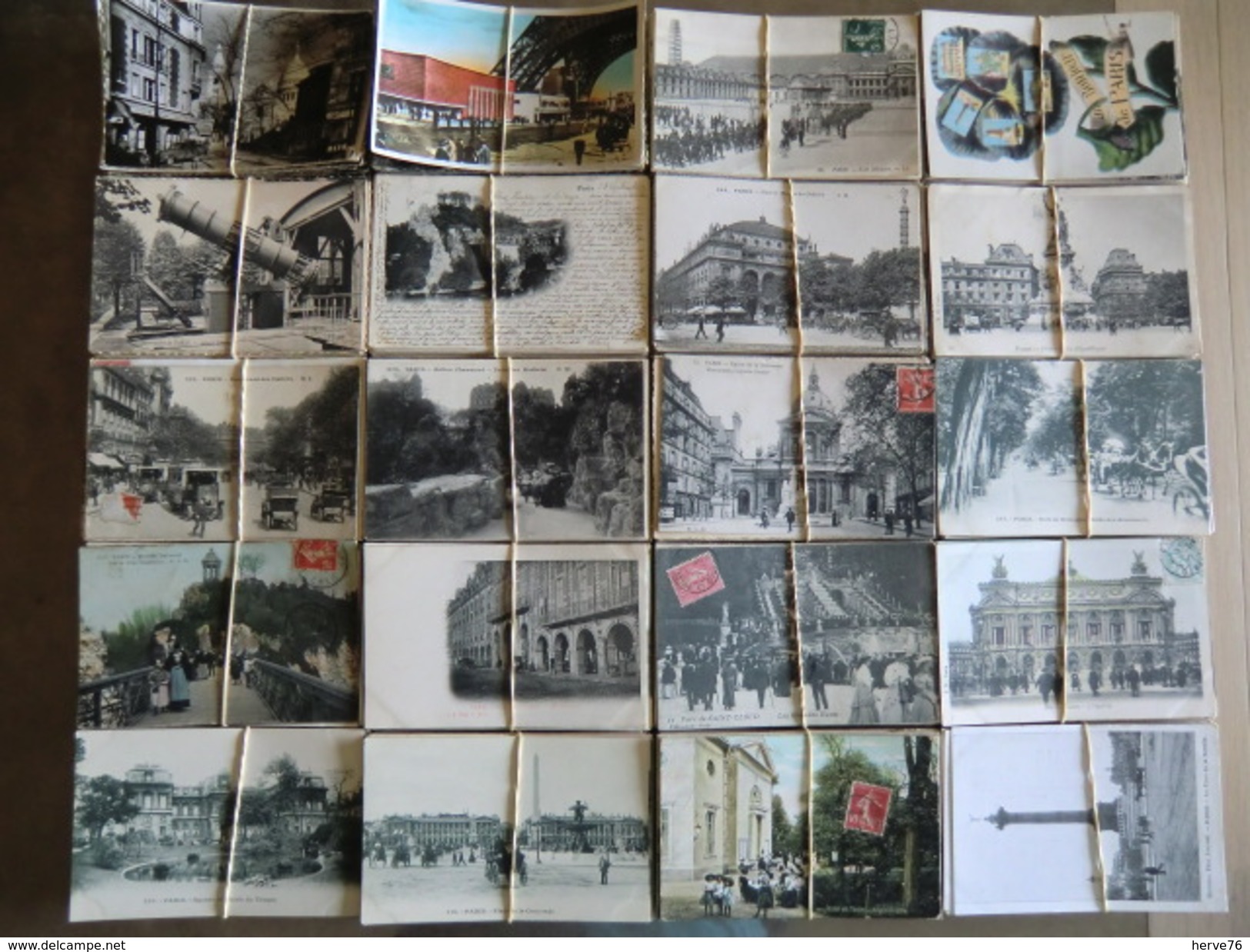 Lot 2000 Cartes Postales Uniquement PARIS - Type Drouille (uniquement Vente En France) - 500 CP Min.