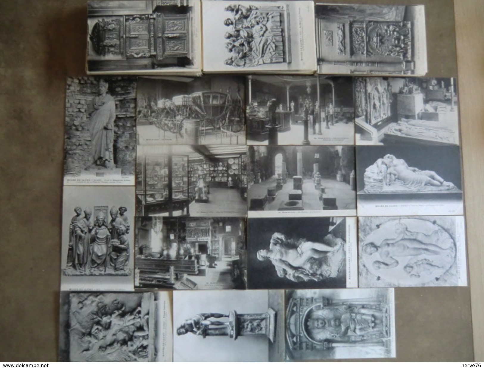 Lot 190 Cartes Postales  - PARIS - MUSEE DE CLUNY - (uniquement Vente En France) - 100 - 499 Cartes