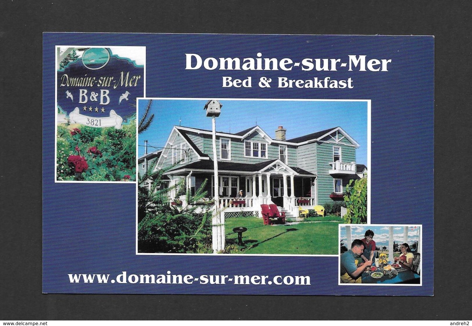 COCAGNE - NEW BRUNSWICK - DOMAINE SUR MER UN GÎTE QUATRE ÉTOILES - A FOUR STAR B & B - Autres & Non Classés