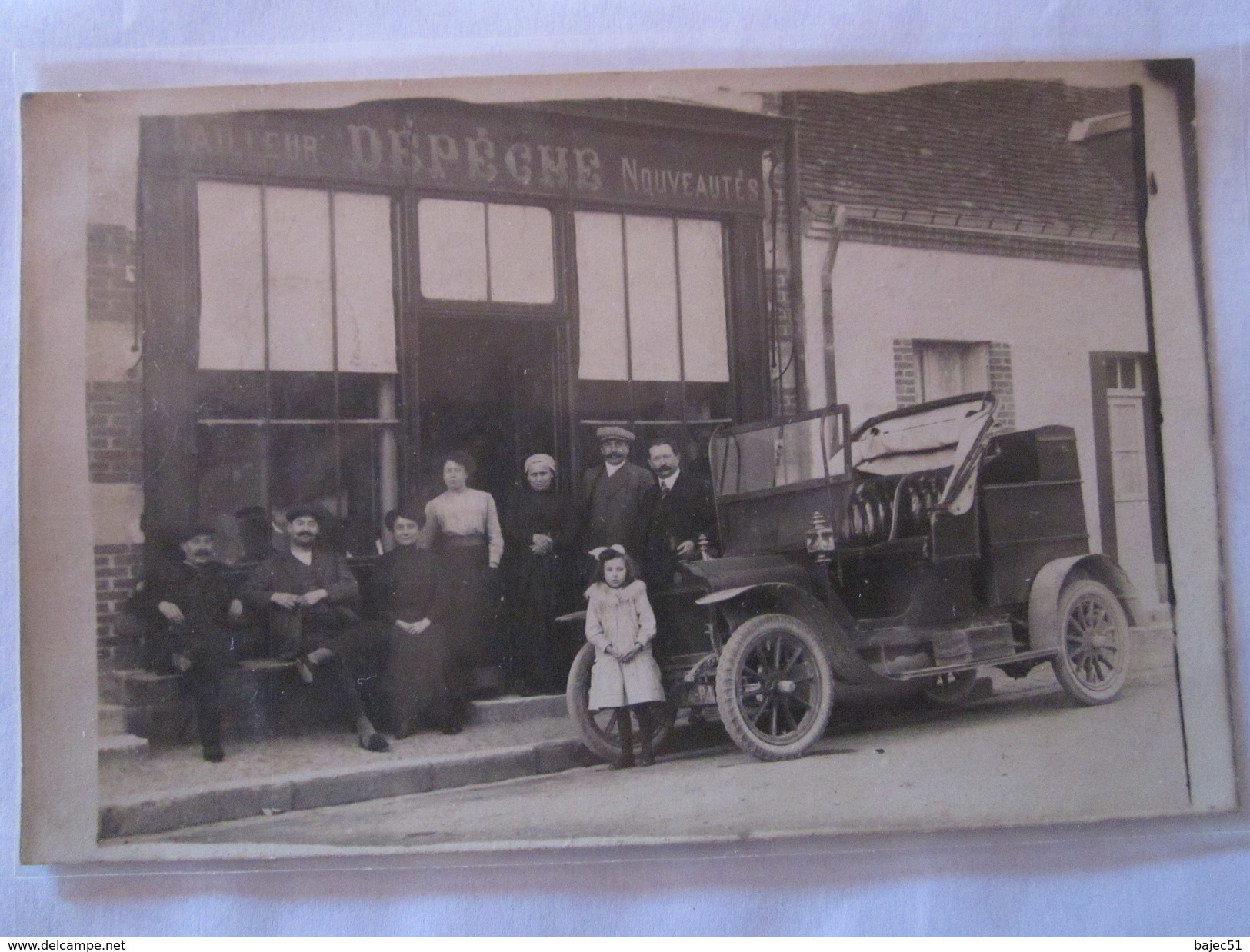 Carte Photo Neuvy Sur Barangeon ? " Automobile " - Autres & Non Classés