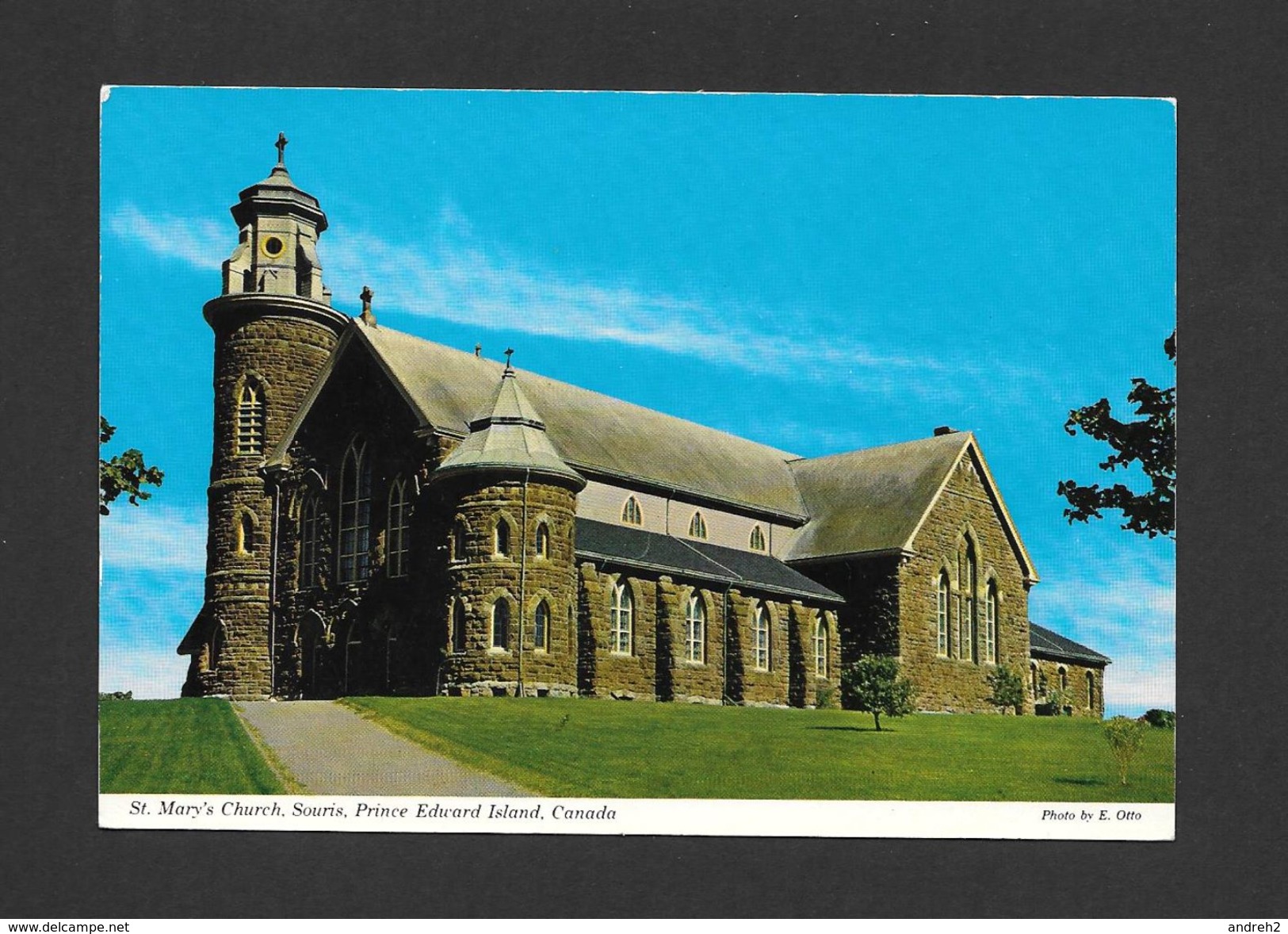 SOURIS - PRINCE EDWARD ISLAND - ST MARY'S CHURCH - PHOTO E. OTTO - Otros & Sin Clasificación