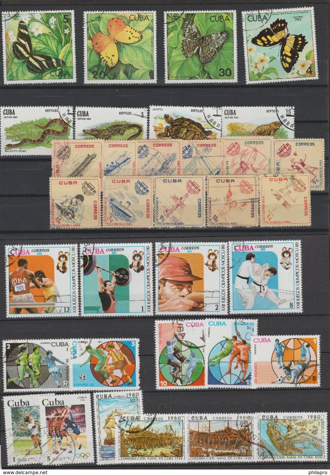 CUBA  LOT Oblitéré - Used  Réf  H520 T - Collections, Lots & Series