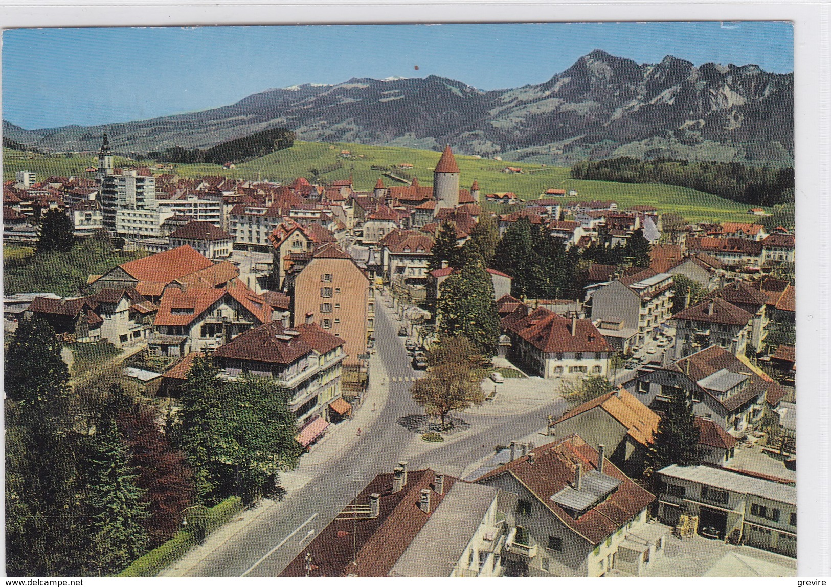 Bulle, Vue Aérienne Prise à Hauteur Des Trois Trèfles - Bulle